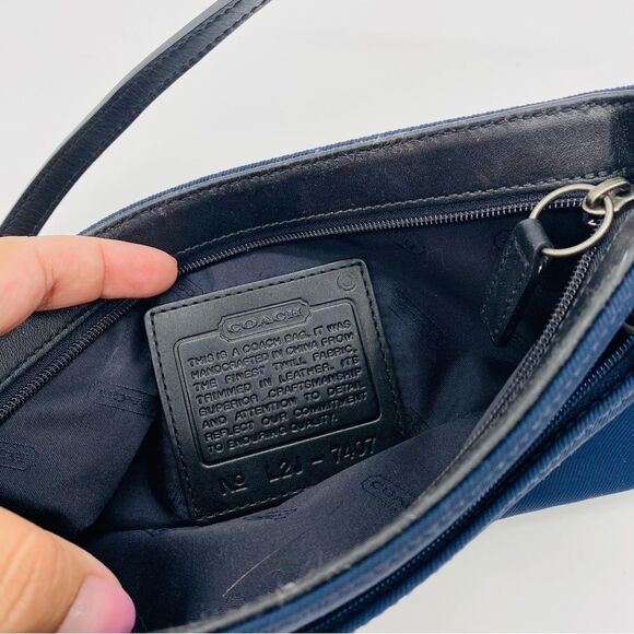 Coach Y2K Demi Mercer Navy Bag - Picture 9 of 16